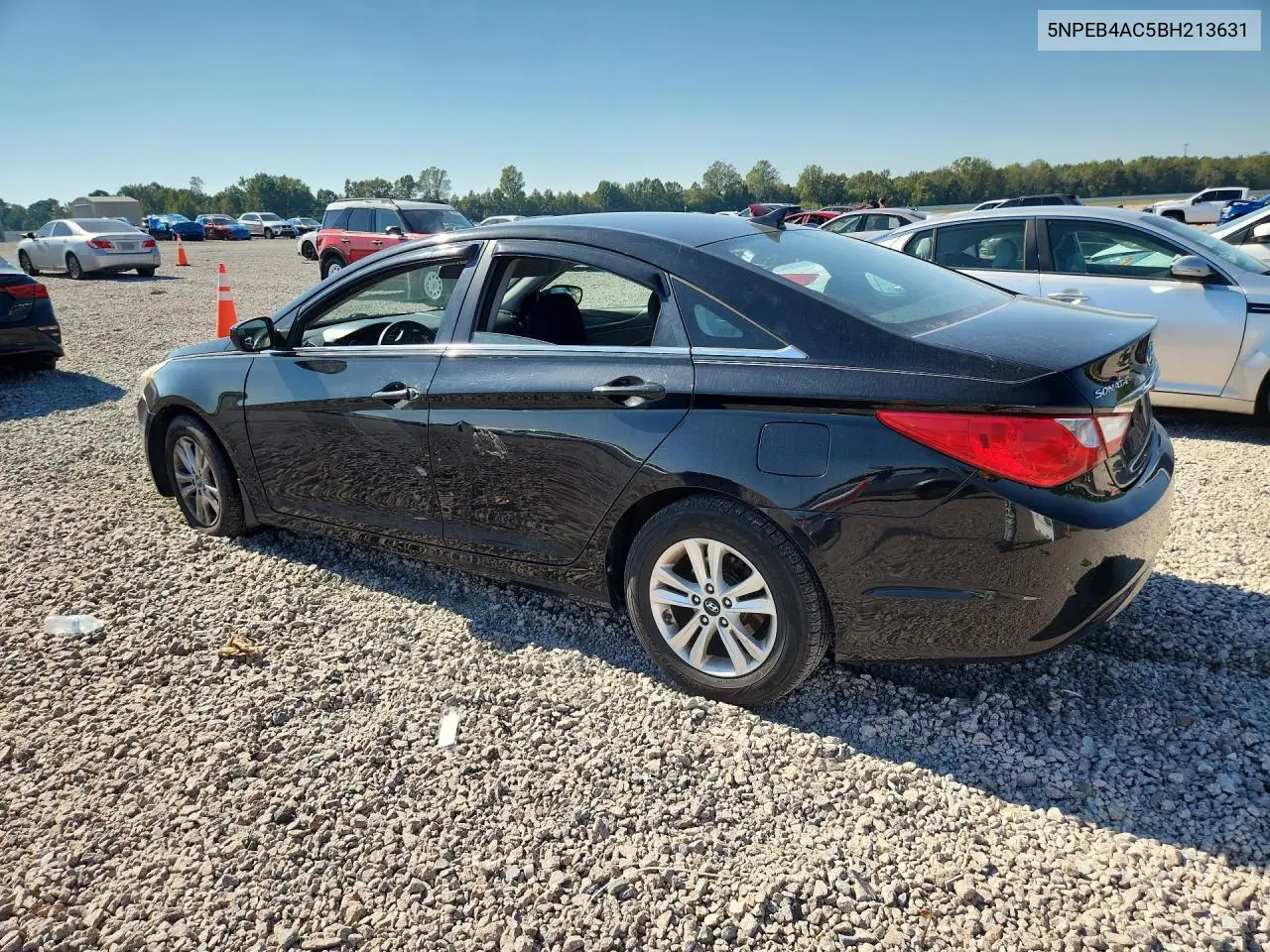 2011 HYUNDAI SONATA VIN 5NPEB4AC5BH213631 — фото 2