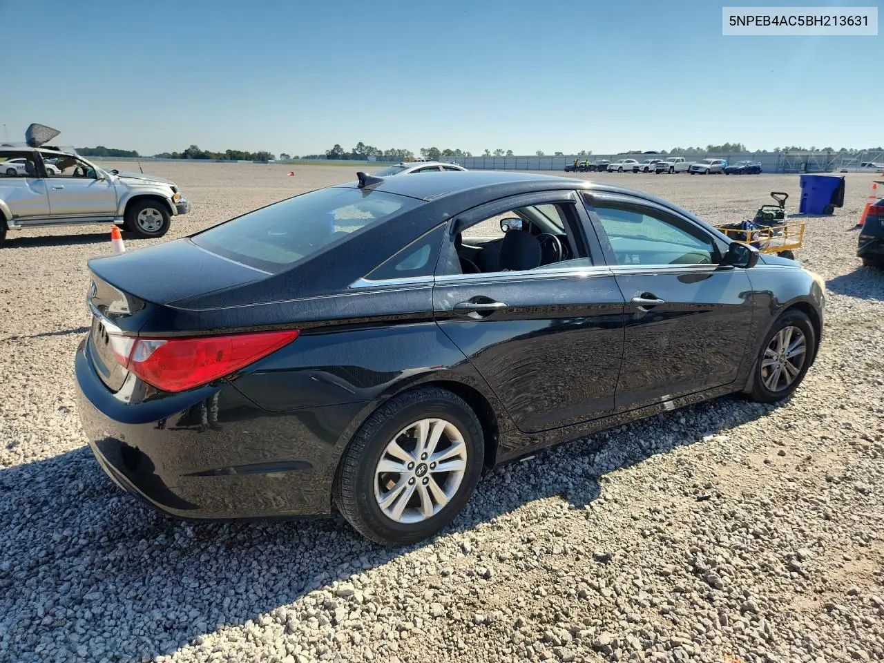 2011 HYUNDAI SONATA VIN 5NPEB4AC5BH213631 — фото 3