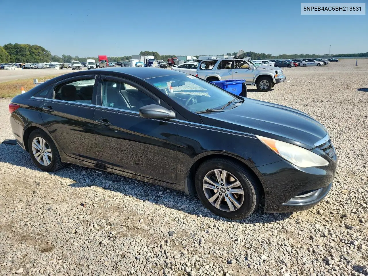 2011 HYUNDAI SONATA VIN 5NPEB4AC5BH213631 — фото 4
