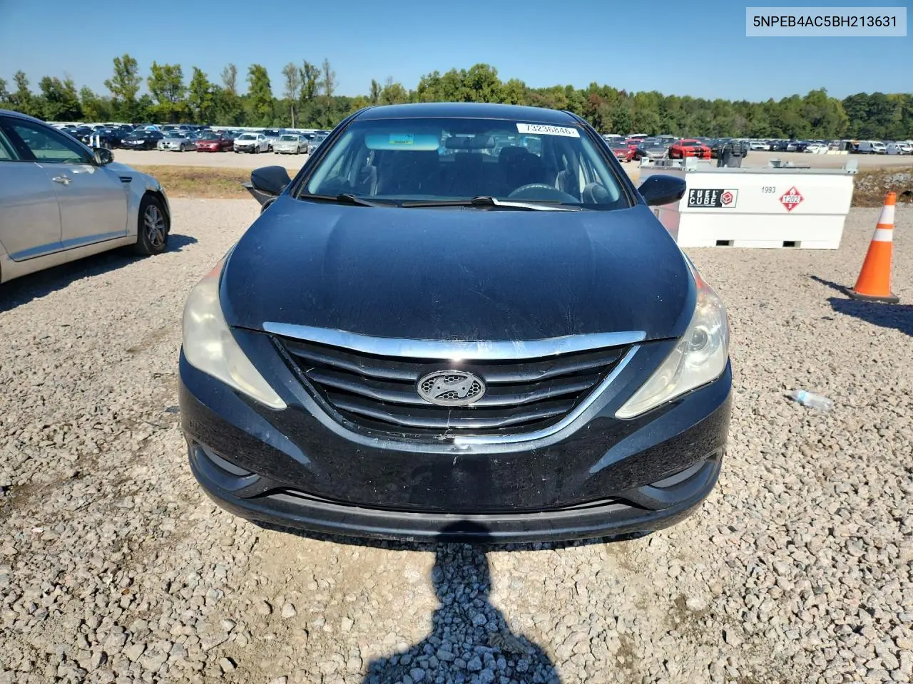 2011 HYUNDAI SONATA VIN 5NPEB4AC5BH213631 — фото 5