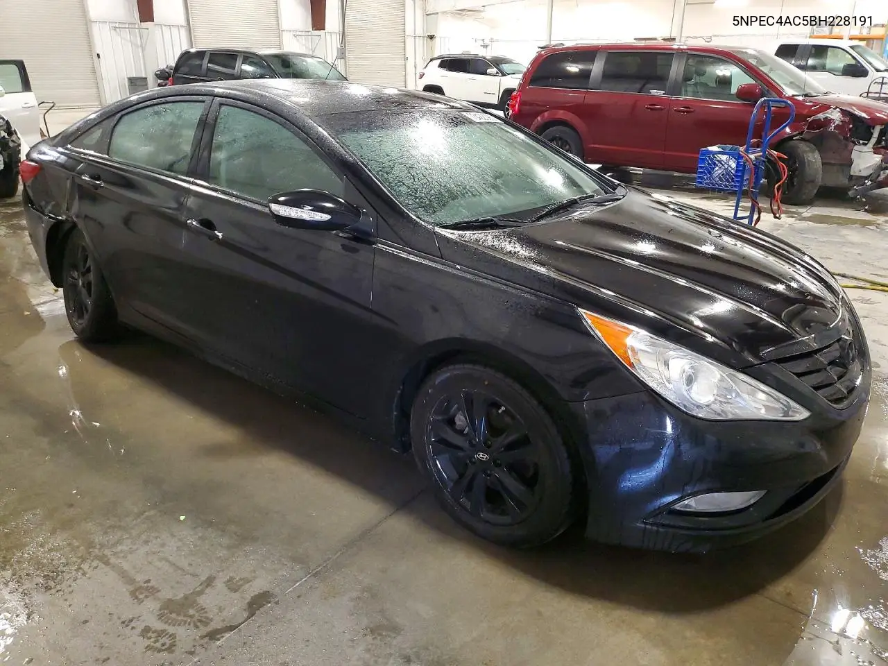 2011 HYUNDAI SONATA VIN 5NPEC4AC5BH228191 — фото 4
