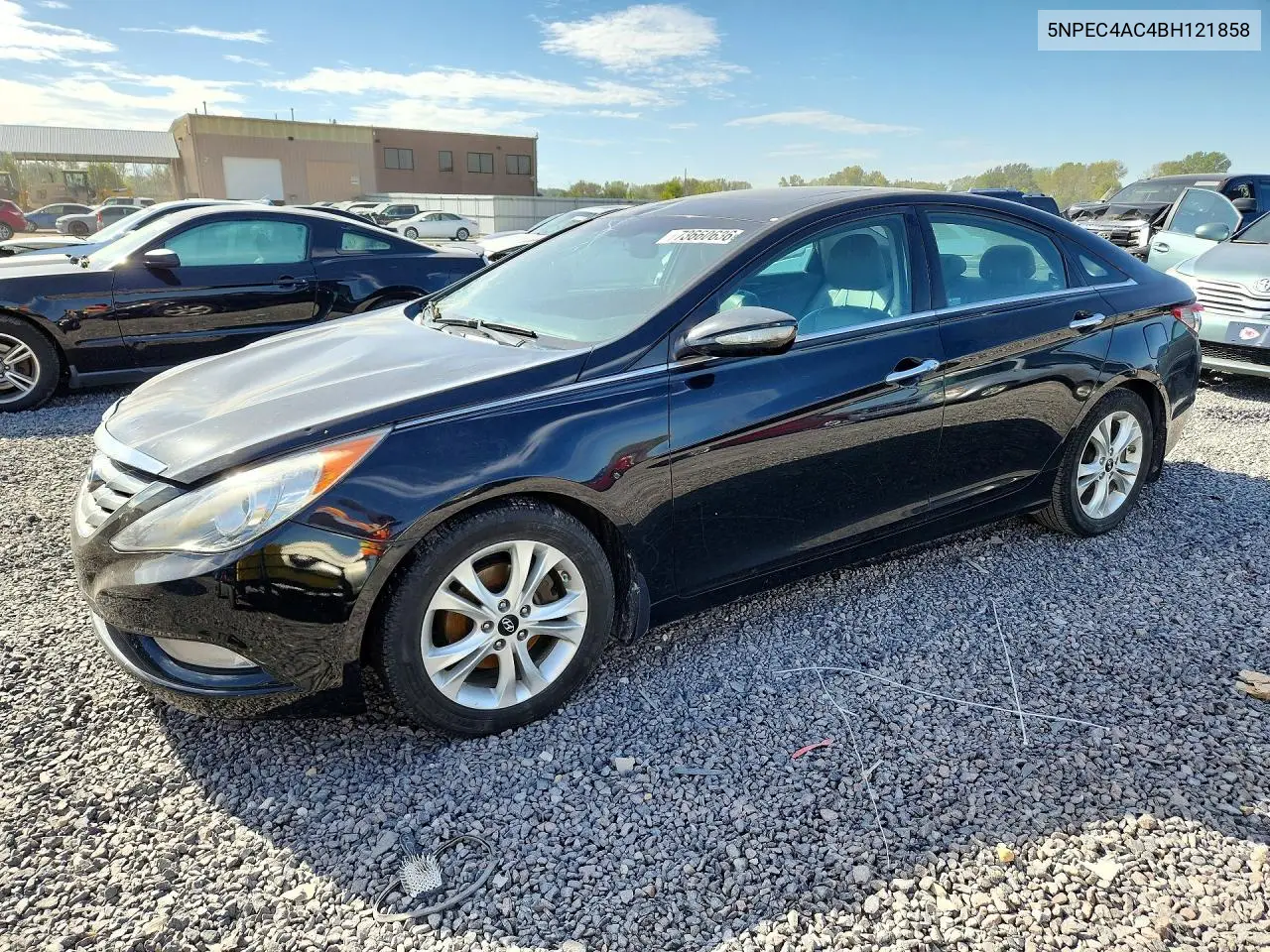 HYUNDAI SONATA 2011, VIN 5NPEC4AC4BH121858