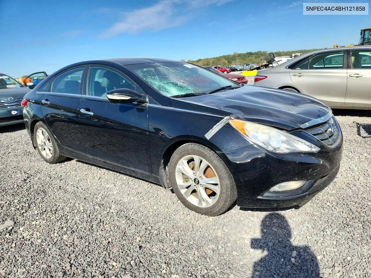 2011 HYUNDAI SONATA VIN 5NPEC4AC4BH121858 — фото 4