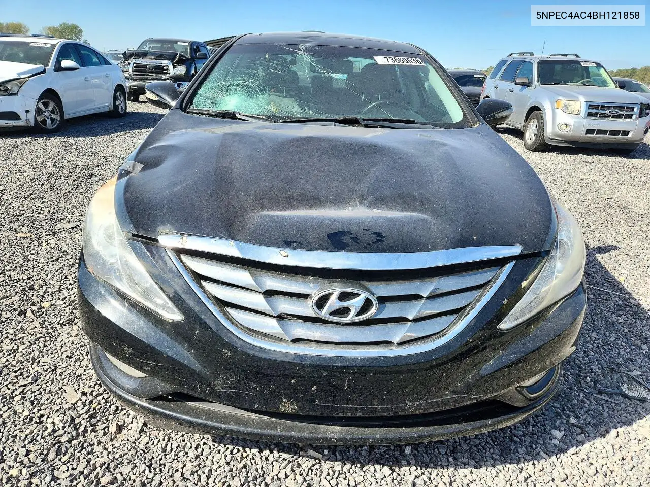 2011 HYUNDAI SONATA VIN 5NPEC4AC4BH121858 — фото 5