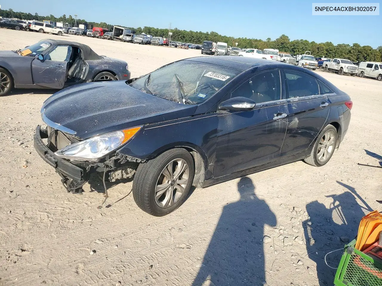 HYUNDAI SONATA 2011, VIN 5NPEC4ACXBH302057