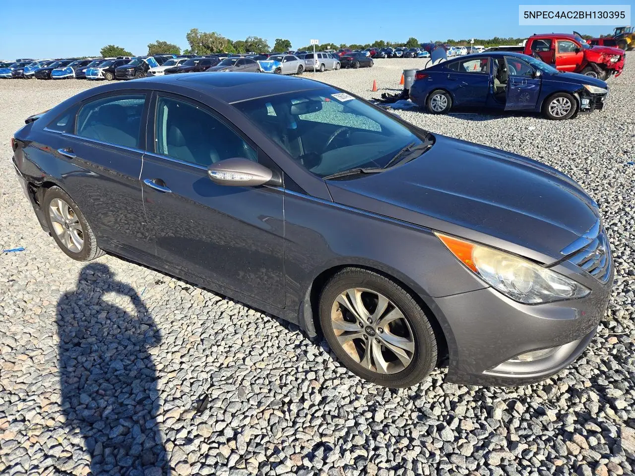 2011 HYUNDAI SONATA VIN 5NPEC4AC2BH130395 — фото 4