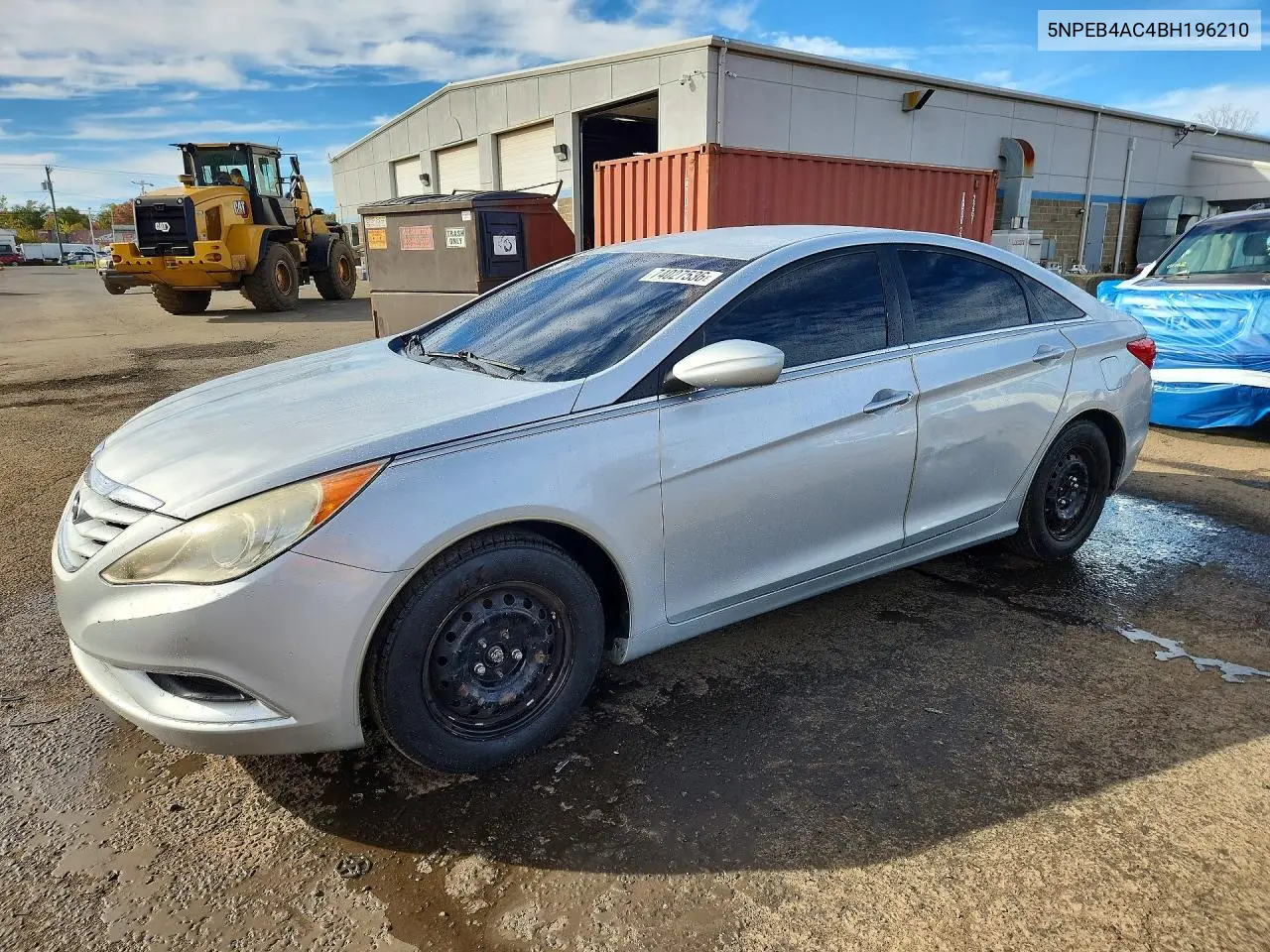 HYUNDAI SONATA 2011, VIN 5NPEB4AC4BH196210
