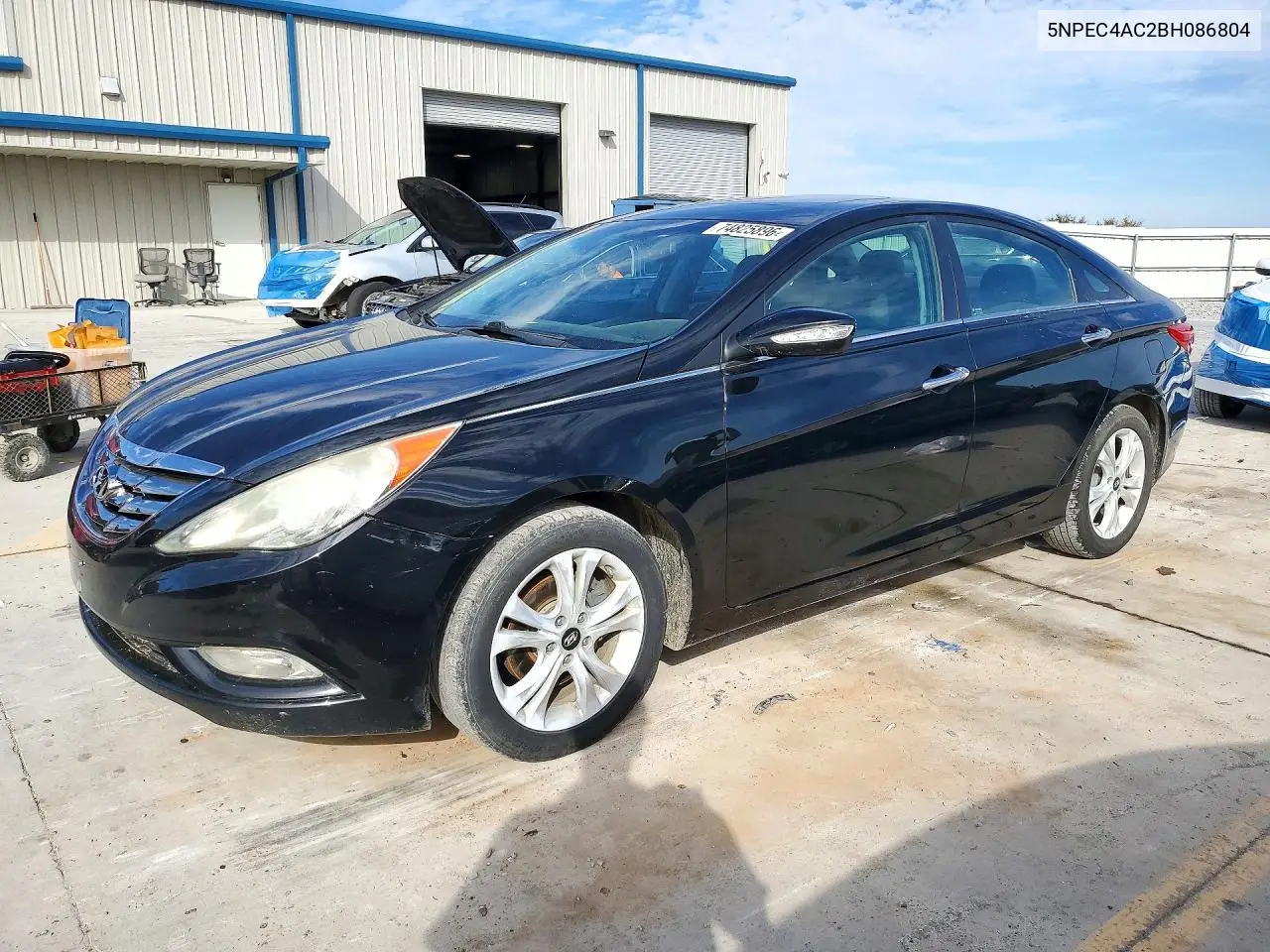 HYUNDAI SONATA 2011, VIN 5NPEC4AC2BH086804