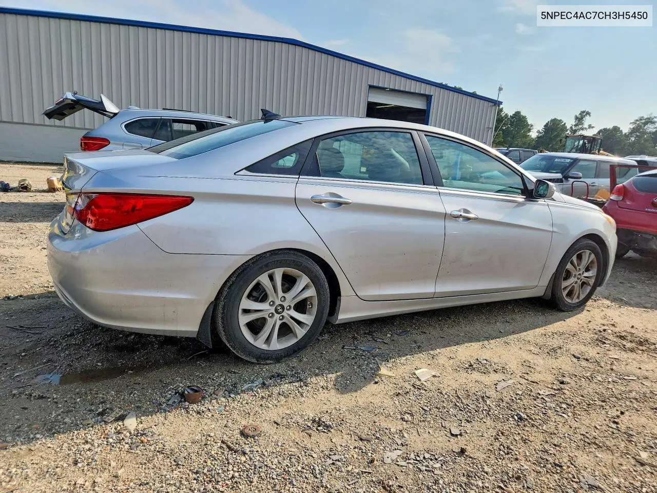 2012 HYUNDAI SONATA VIN 5NPEC4AC7CH385450 — фото 3