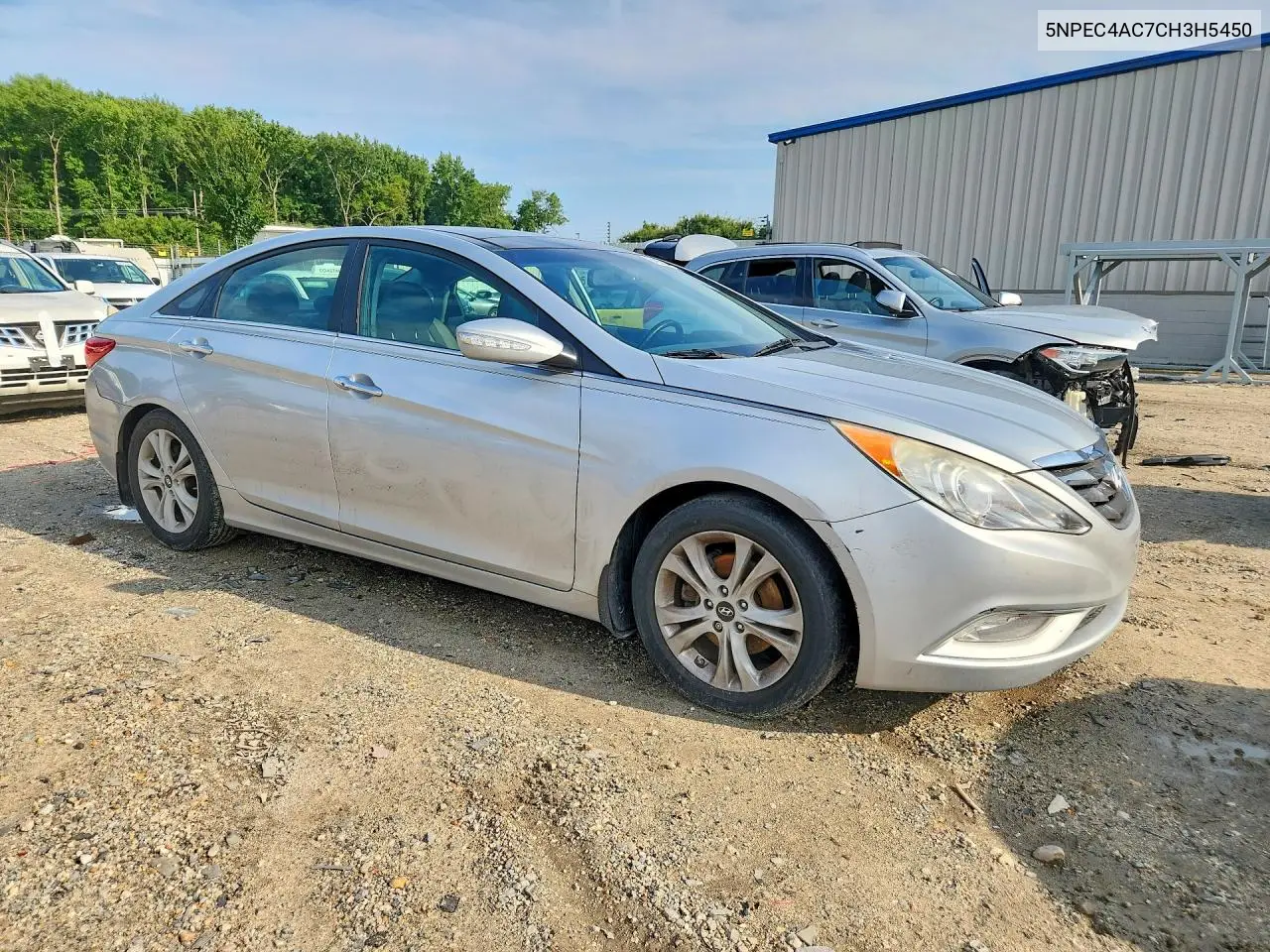 2012 HYUNDAI SONATA VIN 5NPEC4AC7CH385450 — фото 4