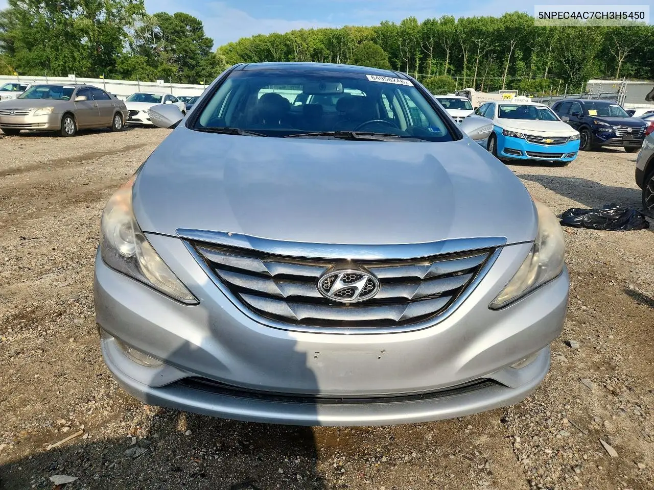 2012 HYUNDAI SONATA VIN 5NPEC4AC7CH385450 — фото 5