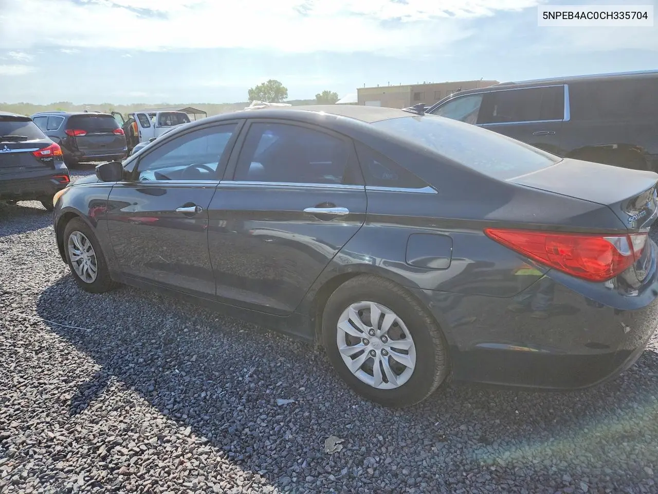 2012 HYUNDAI SONATA VIN 5NPEB4AC0CH335704 — фото 2