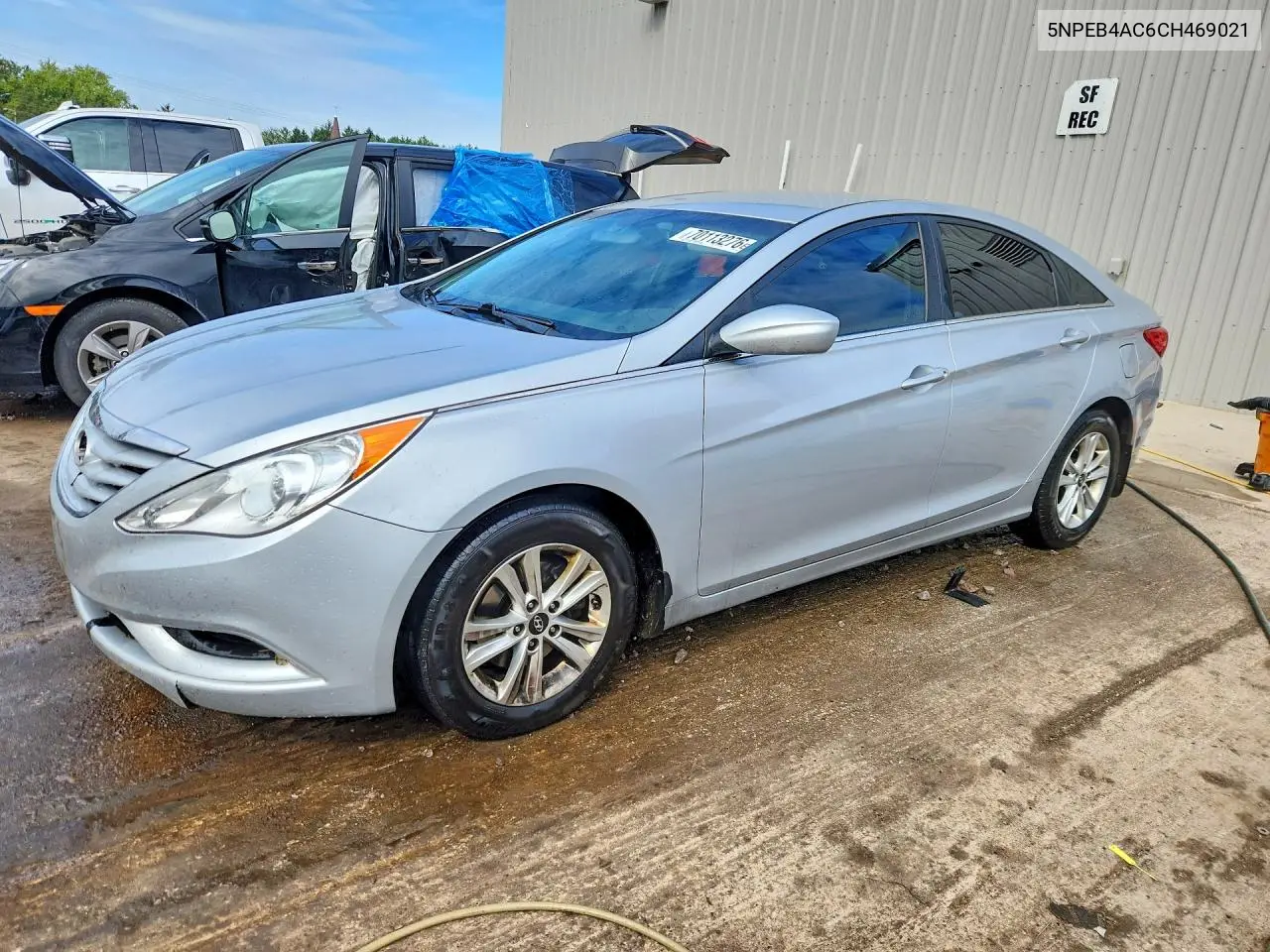 HYUNDAI SONATA 2012, VIN 5NPEB4AC6CH469021