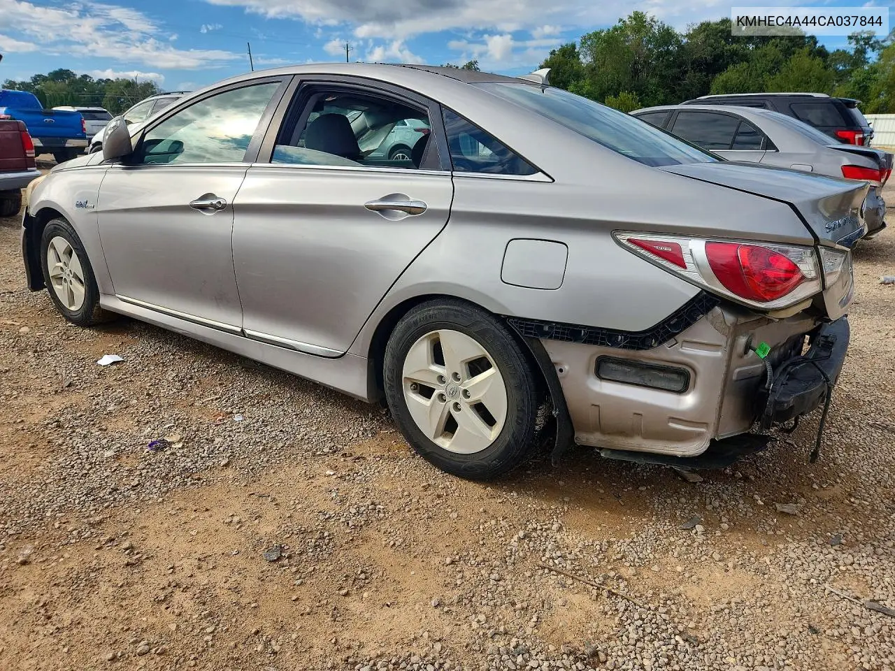 2012 HYUNDAI SONATA VIN KMHEC4A44CA037844 — фото 2