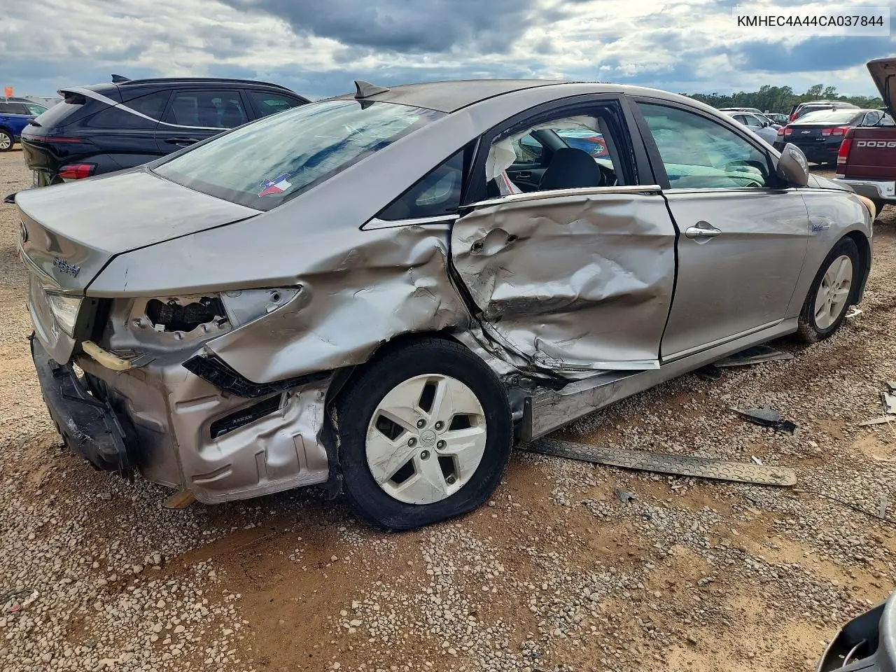 2012 HYUNDAI SONATA VIN KMHEC4A44CA037844 — фото 3