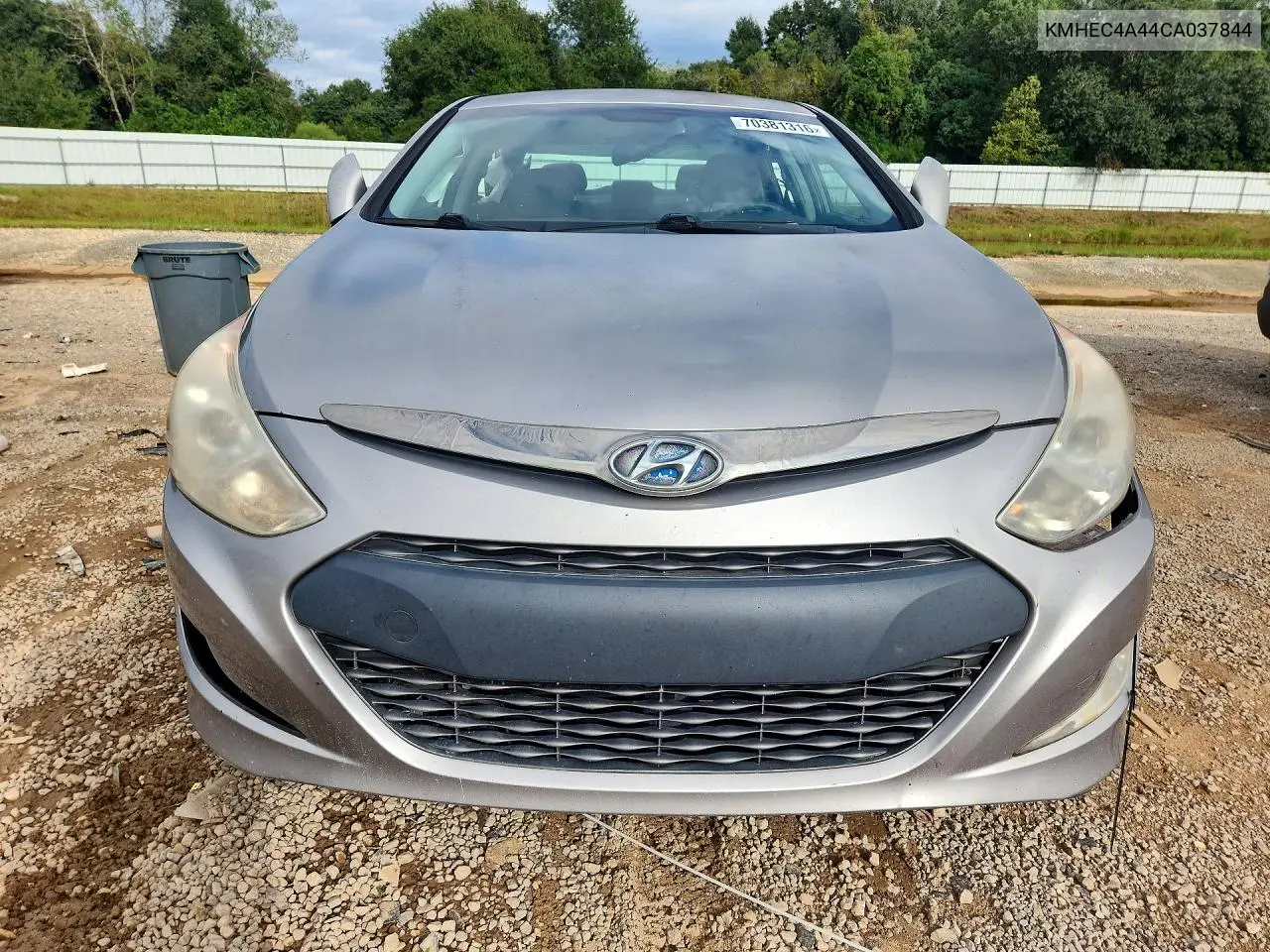 2012 HYUNDAI SONATA VIN KMHEC4A44CA037844 — фото 5