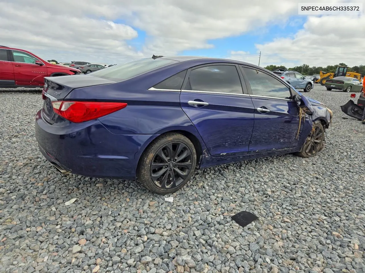 2012 HYUNDAI SONATA VIN 5NPEC4AB6CH335372 — фото 3