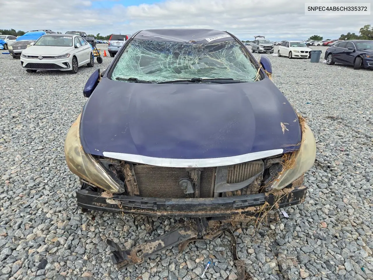 2012 HYUNDAI SONATA VIN 5NPEC4AB6CH335372 — фото 5