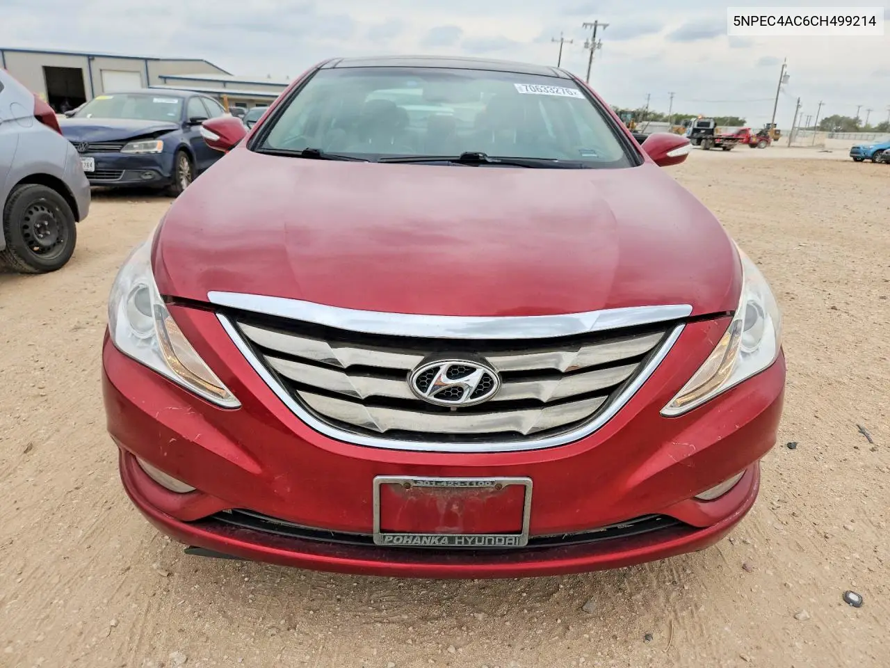 2012 HYUNDAI SONATA VIN 5NPEC4AC6CH499214 — фото 5