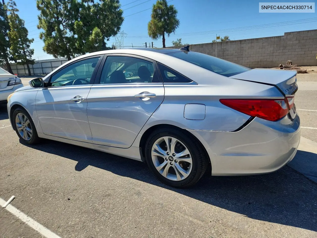 2012 HYUNDAI SONATA VIN 5NPEC4AC4CH330714 — фото 2
