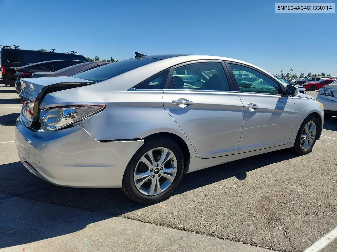 2012 HYUNDAI SONATA VIN 5NPEC4AC4CH330714 — фото 3