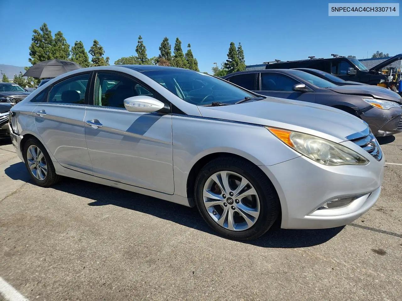 2012 HYUNDAI SONATA VIN 5NPEC4AC4CH330714 — фото 4
