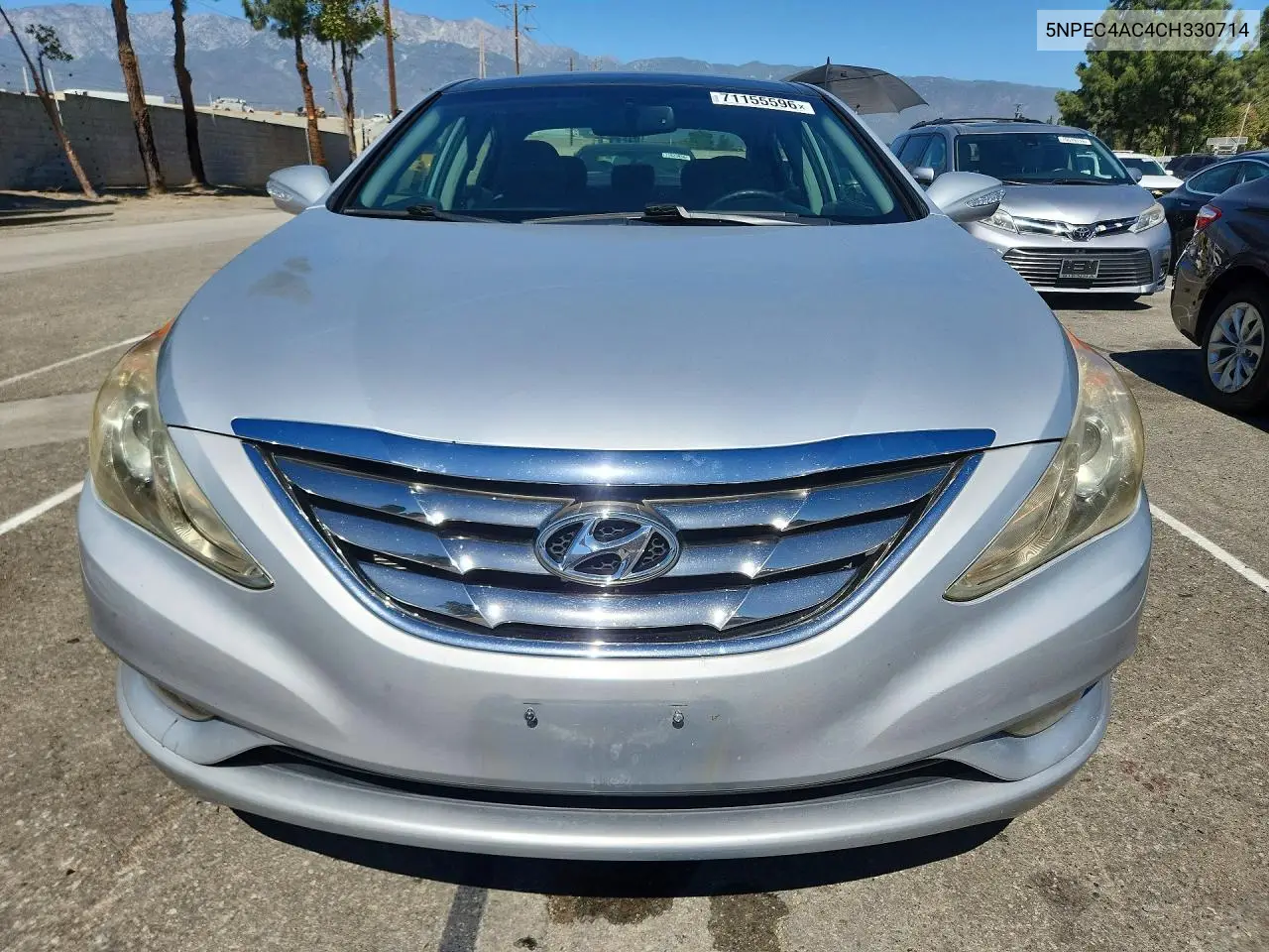 2012 HYUNDAI SONATA VIN 5NPEC4AC4CH330714 — фото 5