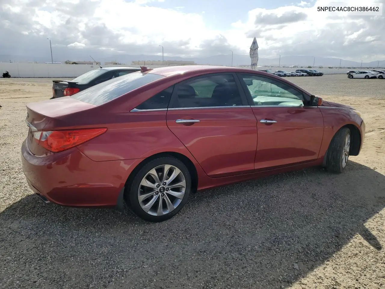 2012 HYUNDAI SONATA VIN 5NPEC4AC8CH386462 — фото 3