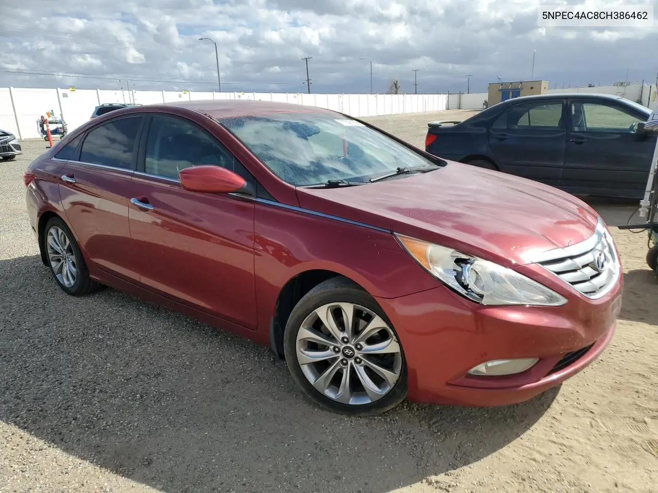 2012 HYUNDAI SONATA VIN 5NPEC4AC8CH386462 — фото 4