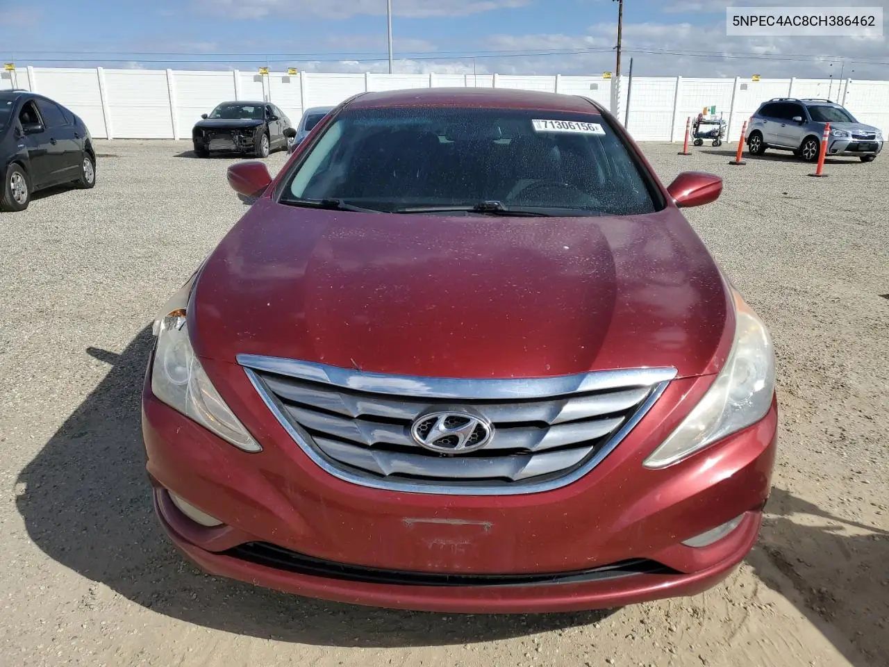 2012 HYUNDAI SONATA VIN 5NPEC4AC8CH386462 — фото 5