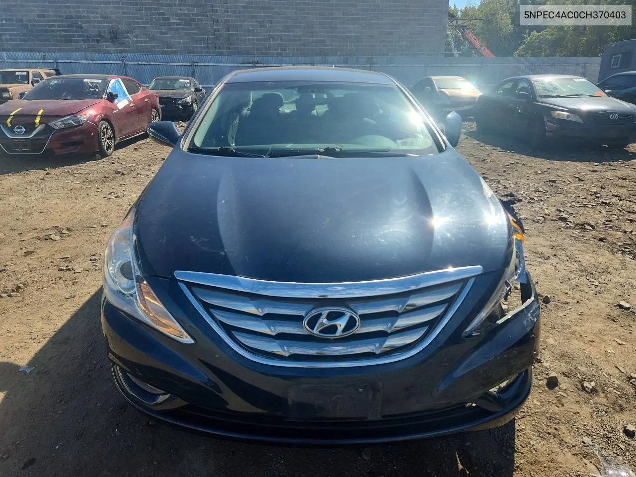 2012 HYUNDAI SONATA VIN 5NPEC4AC0CH370403 — фото 5