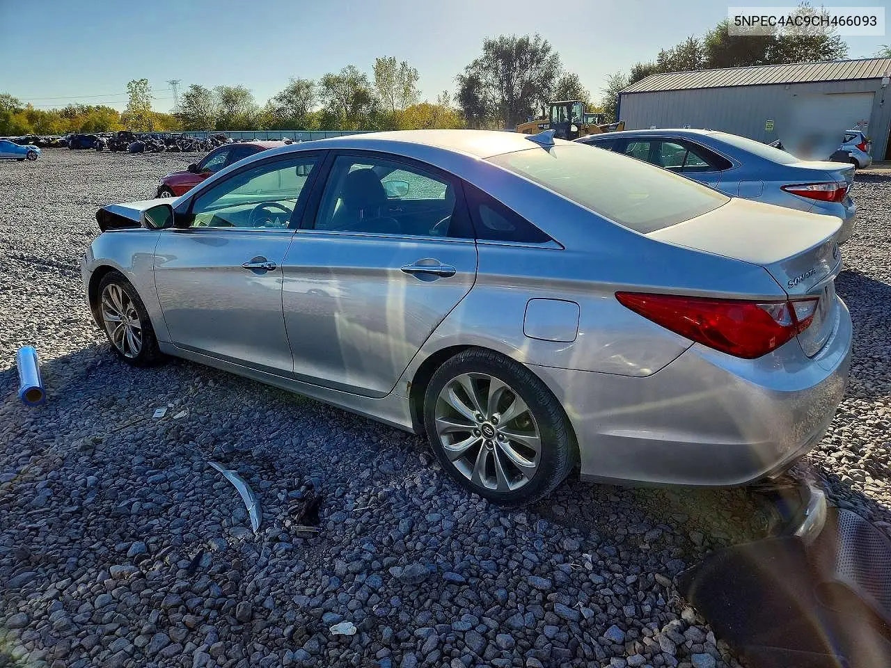 2012 HYUNDAI SONATA VIN 5NPEC4AC9CH466093 — фото 2