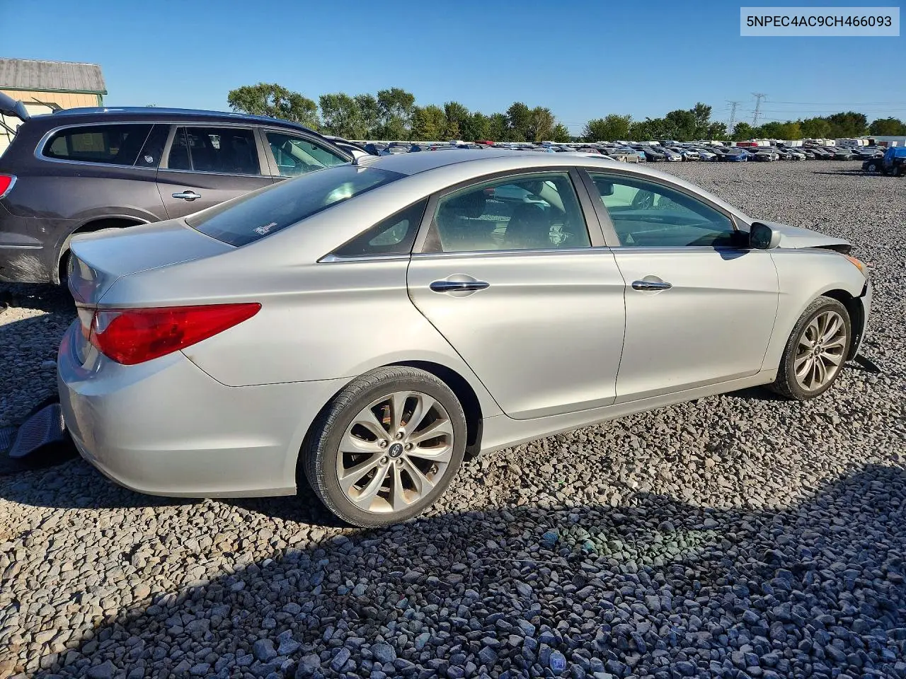 2012 HYUNDAI SONATA VIN 5NPEC4AC9CH466093 — фото 3