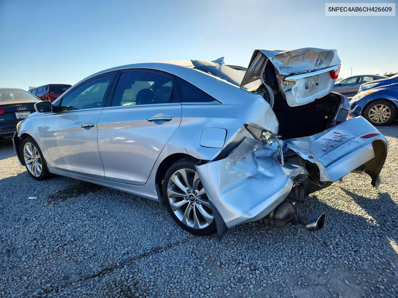 2012 HYUNDAI SONATA VIN 5NPEC4AB6CH426609 — фото 2