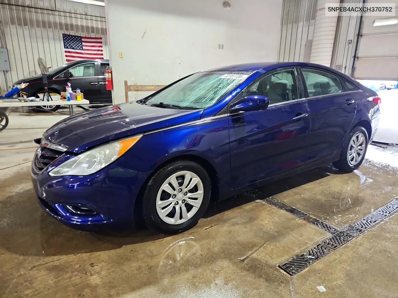 HYUNDAI SONATA 2012, VIN 5NPEB4ACXCH370752