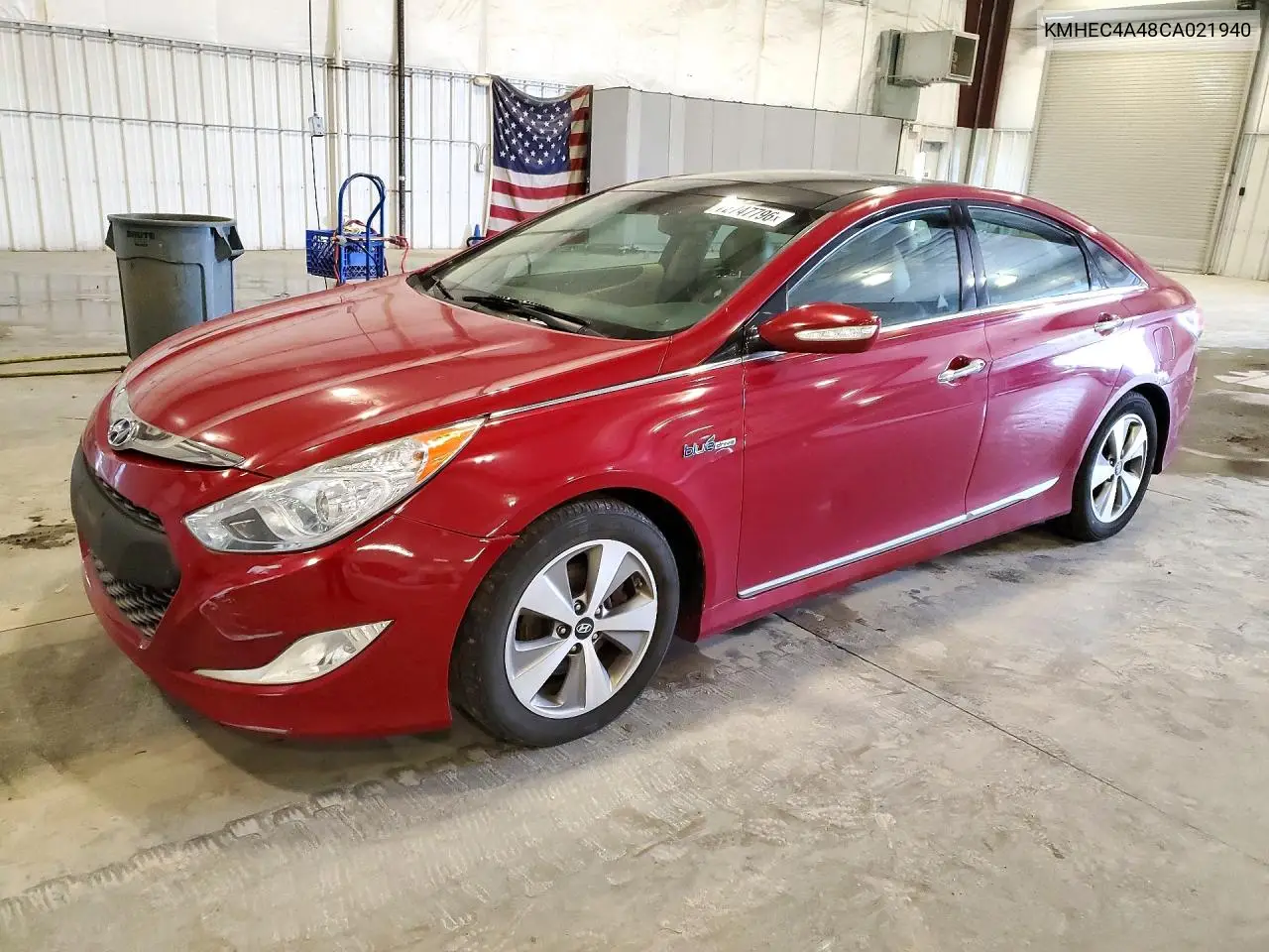 HYUNDAI SONATA 2012, VIN KMHEC4A48CA021940