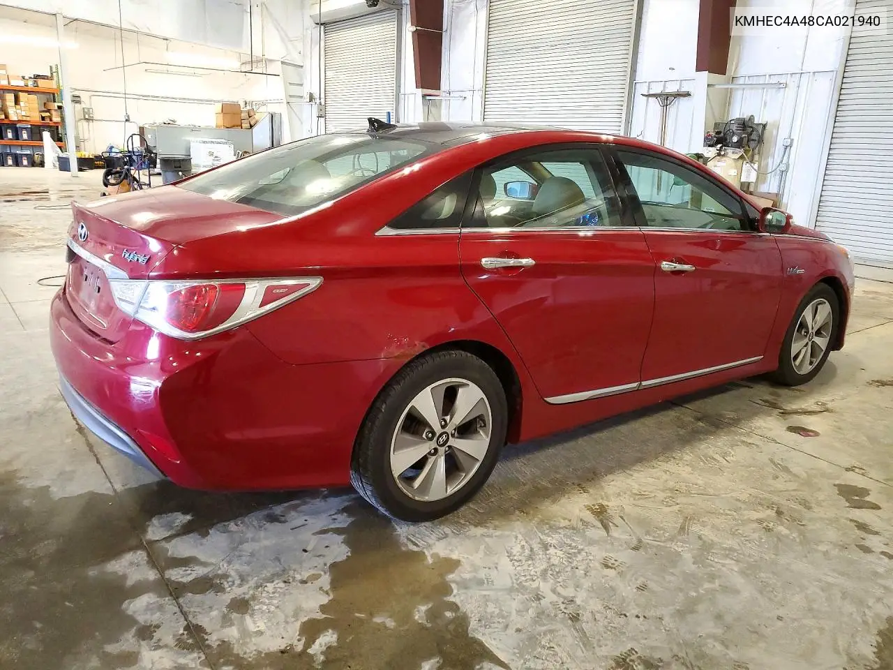 2012 HYUNDAI SONATA VIN KMHEC4A48CA021940 — фото 3