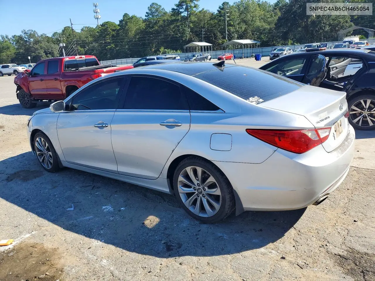 2012 HYUNDAI SONATA VIN 5NPEC4AB6CH465054 — фото 2