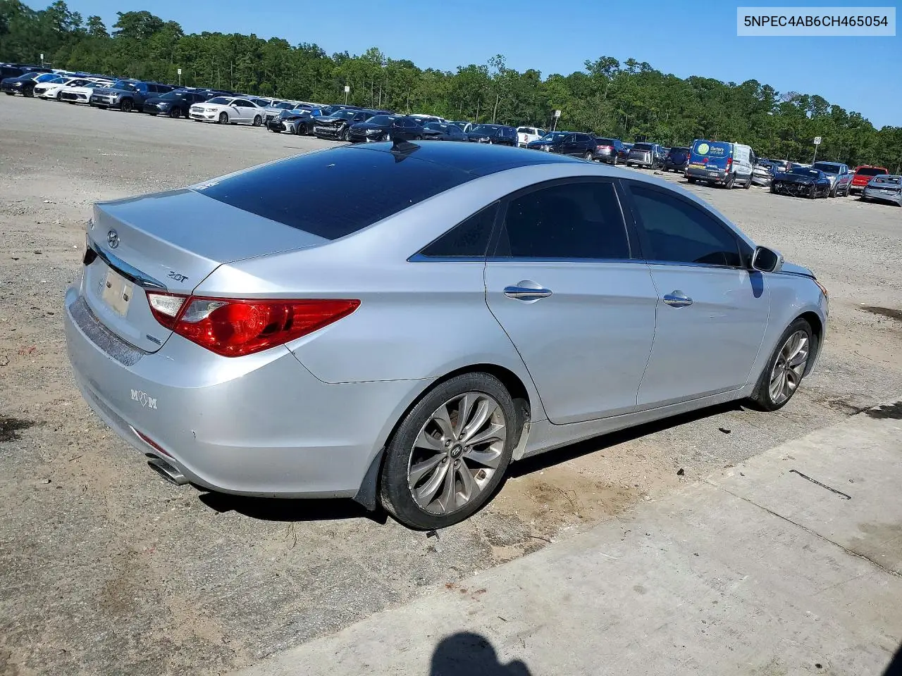 2012 HYUNDAI SONATA VIN 5NPEC4AB6CH465054 — фото 3