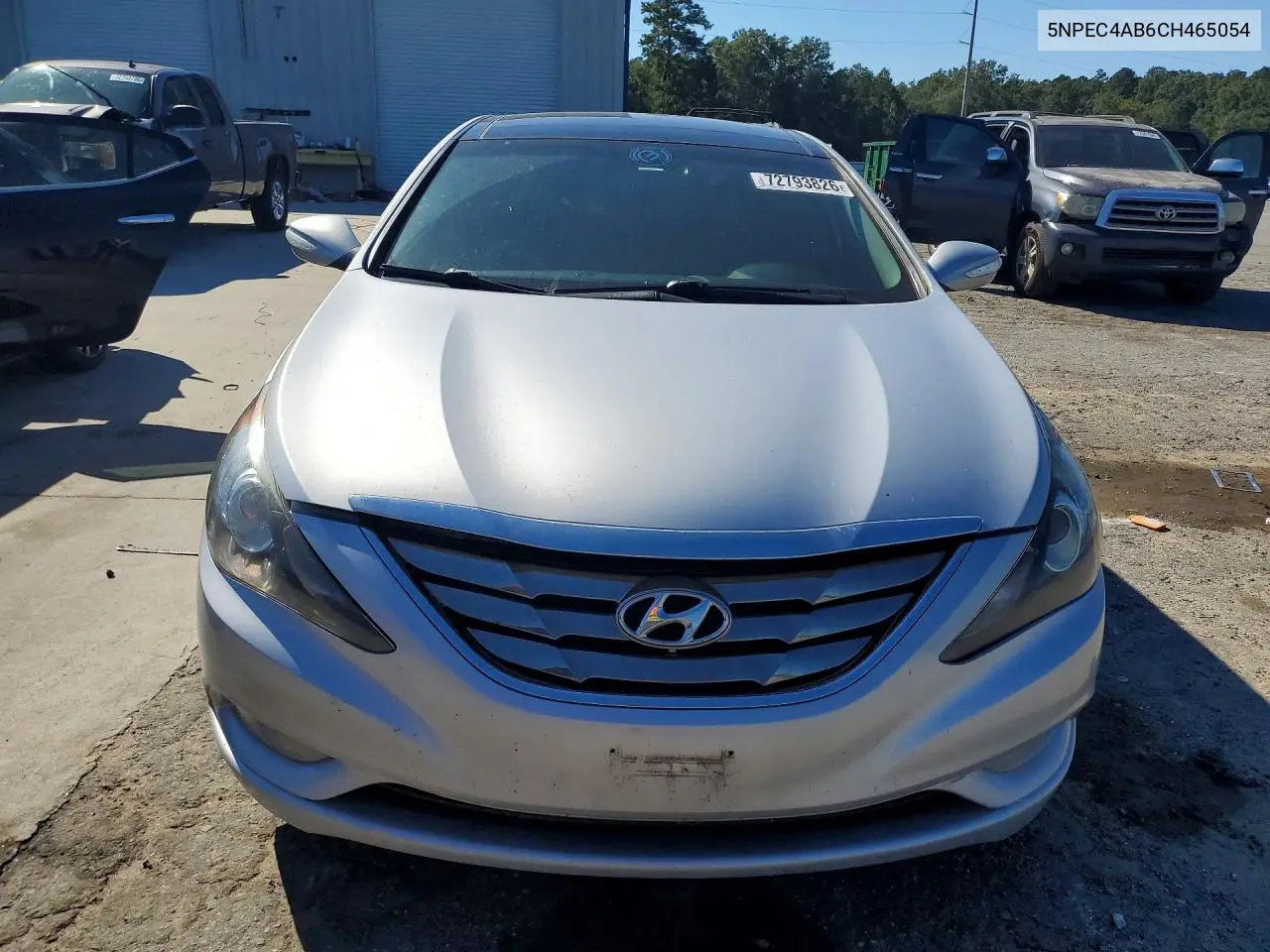 2012 HYUNDAI SONATA VIN 5NPEC4AB6CH465054 — фото 5