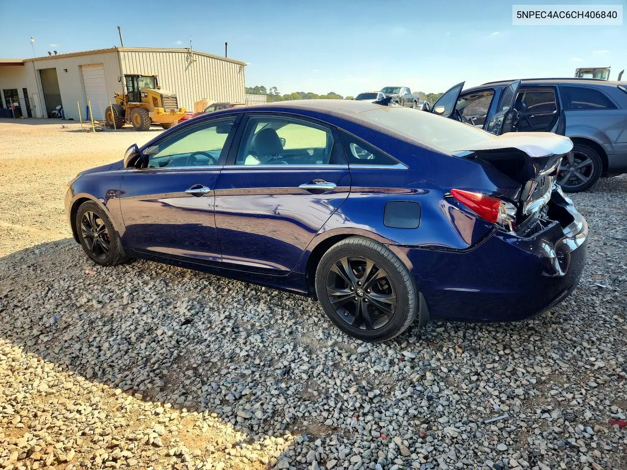 2012 HYUNDAI SONATA VIN 5NPEC4AC6CH406840 — фото 2
