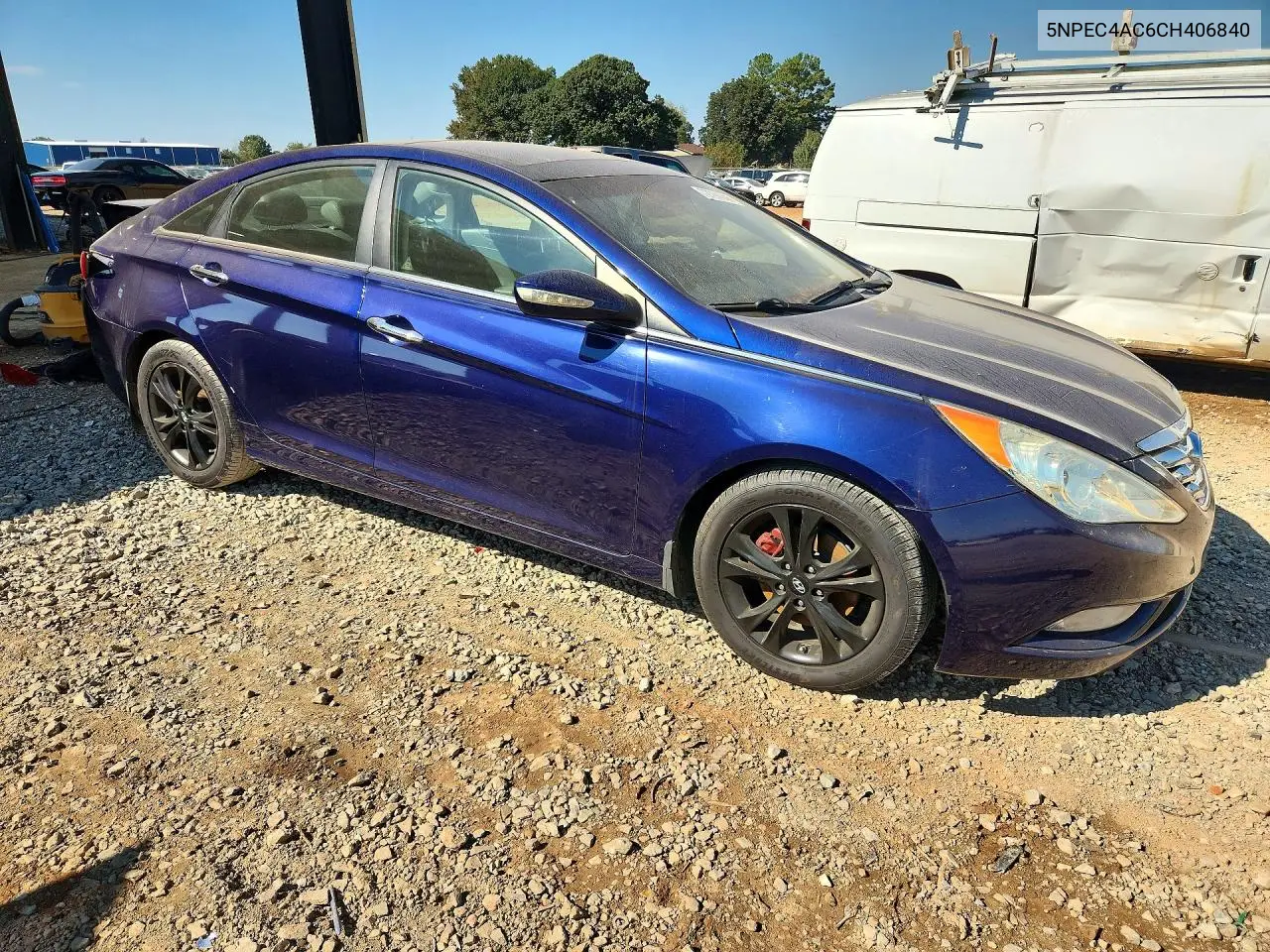 2012 HYUNDAI SONATA VIN 5NPEC4AC6CH406840 — фото 4