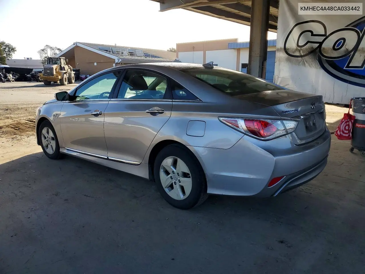 2012 HYUNDAI SONATA VIN KMHEC4A48CA033442 — фото 2
