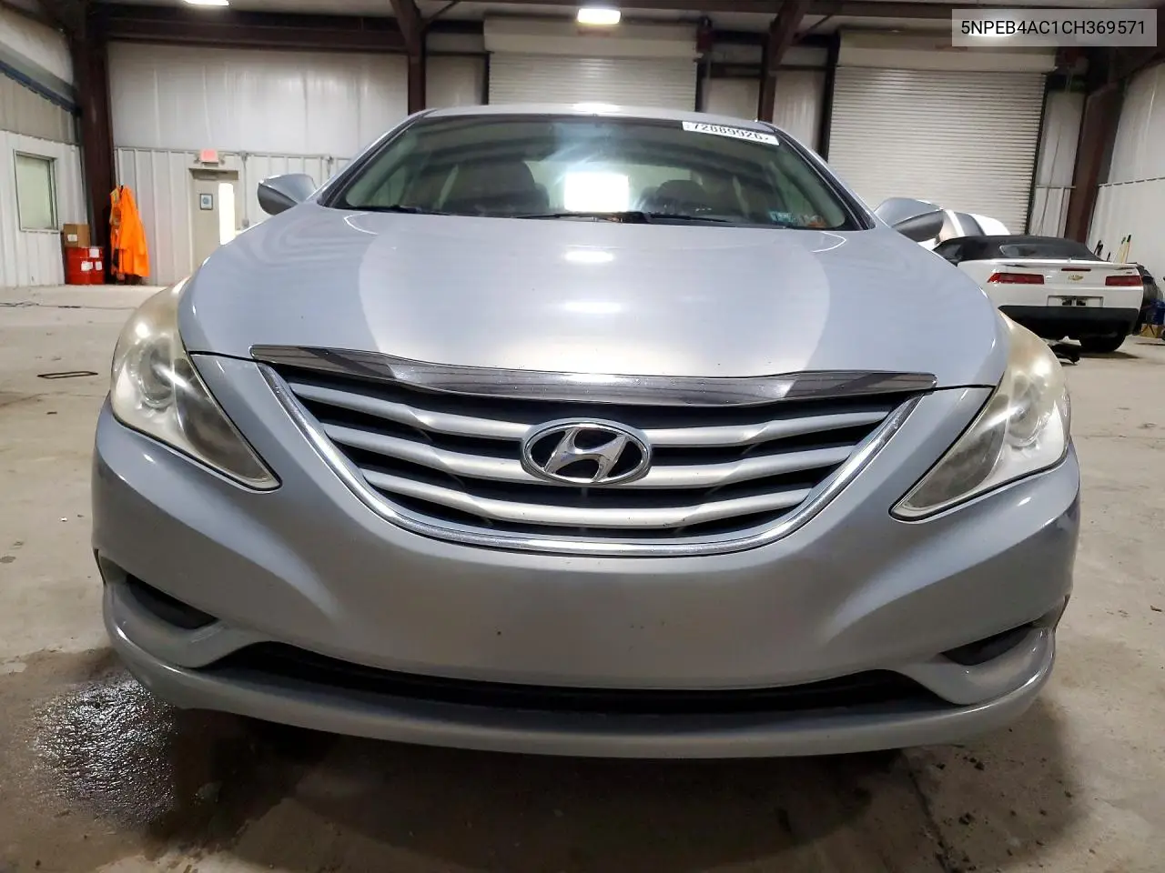 2012 HYUNDAI SONATA VIN 5NPEB4AC1CH369571 — фото 5