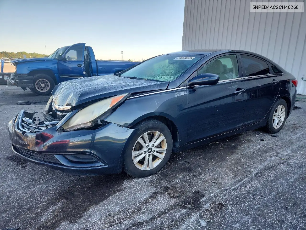 HYUNDAI SONATA 2012, VIN 5NPEB4AC2CH462681