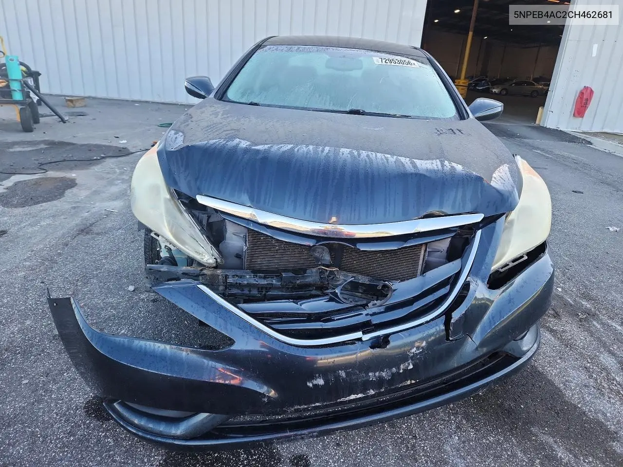 2012 HYUNDAI SONATA VIN 5NPEB4AC2CH462681 — фото 5