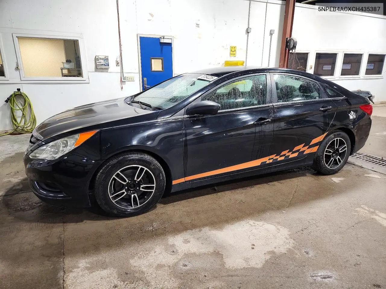 HYUNDAI SONATA 2012, VIN 5NPEB4ACXCH435387