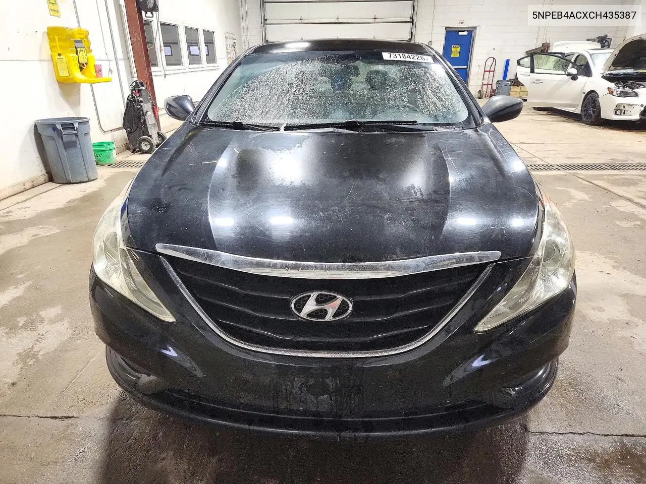 2012 HYUNDAI SONATA VIN 5NPEB4ACXCH435387 — фото 5