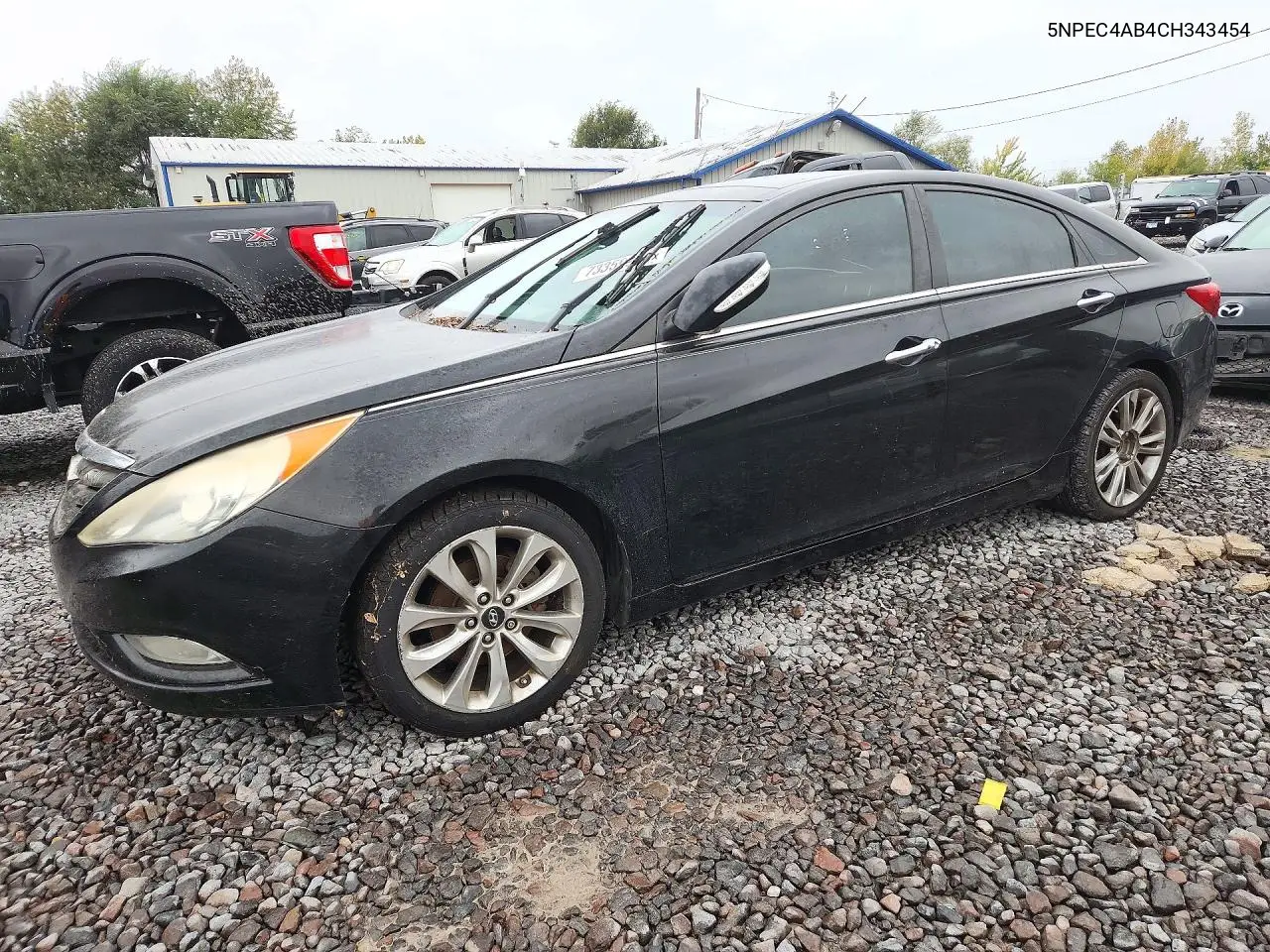 HYUNDAI SONATA 2012, VIN 5NPEC4AB4CH343454