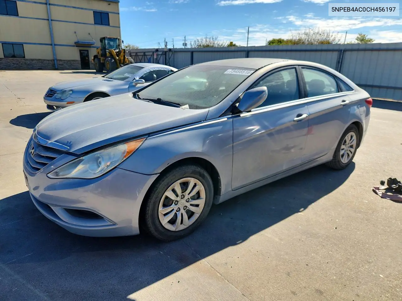 HYUNDAI SONATA 2012, VIN 5NPEB4AC0CH456197